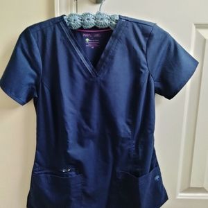 NWOT Healing Hands Purple Label Scrub Top